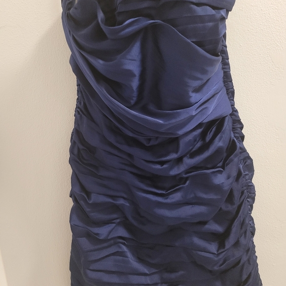 Express Strapless Dress Navy Size 8. EUC - Picture 8 of 8